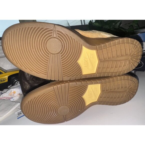 Nike Low Dunk Pro SB Reverse Reese Forbes Wheat Sneakers 2017. Size 10M, W/ CoA. - Picture 16 of 16